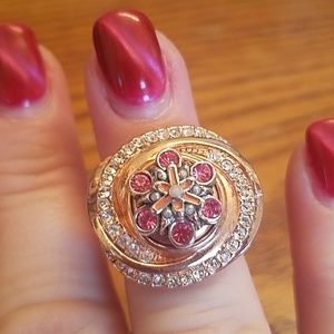 Magnolia and Vine Rose Gold Ring